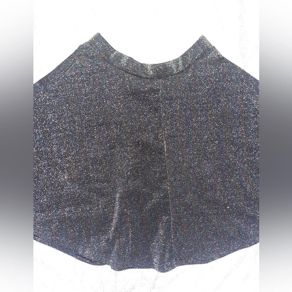 Glitter Topshop skater skirt
